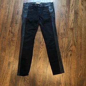 Tory Burch black skinny jeans